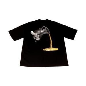 NEW KNOTWTR men's gold digger t-shirt in black